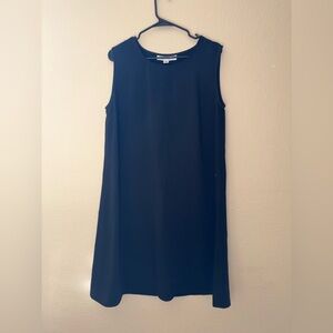 Elegant Black Sleeveless Mini Dress